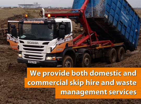 Domestic and Commercial Skip Hire Services